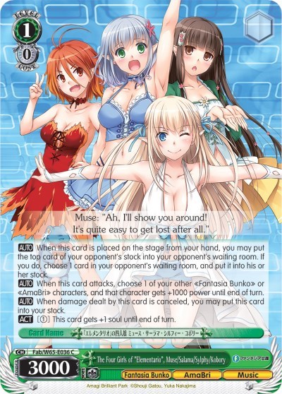 The Four Girls of "Elementario", Muse/Salama/Sylphy/Kobory