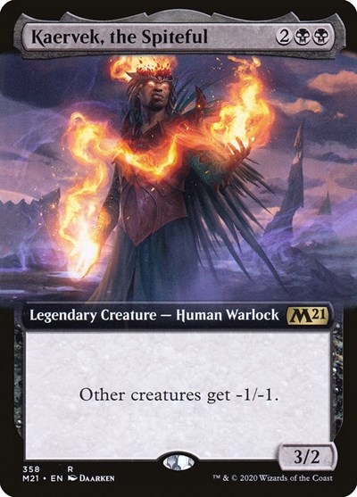 Kaervek, the Spiteful (Extended Art)