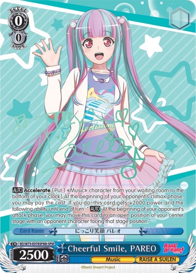 Cheerful Smile, PAREO (SPM) (B)