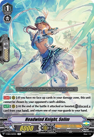 Headwind Knight, Selim