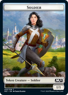 Soldier // Weird Double-sided Token