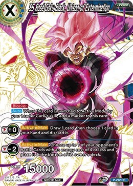 SS Rose Goku Black, Unison of Extermination (Gold Stamped)