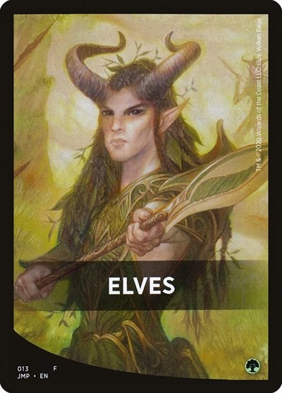 Elves Theme Card