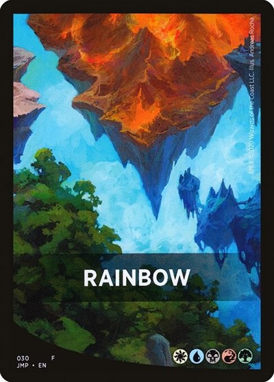 Rainbow Theme Card