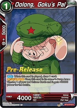 Oolong, Goku's Pal