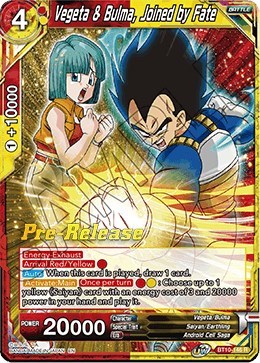 Vegeta & Bulma, Joined by Fate