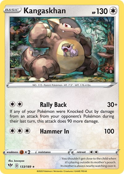 Kangaskhan - 133/189
