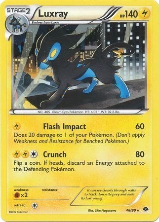 Luxray - 46/99 (Cosmos Holo)