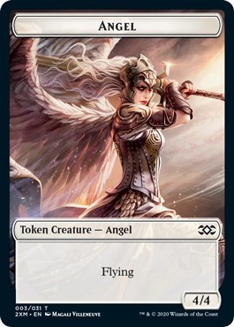 Angel // Saproling Double-Sided Token