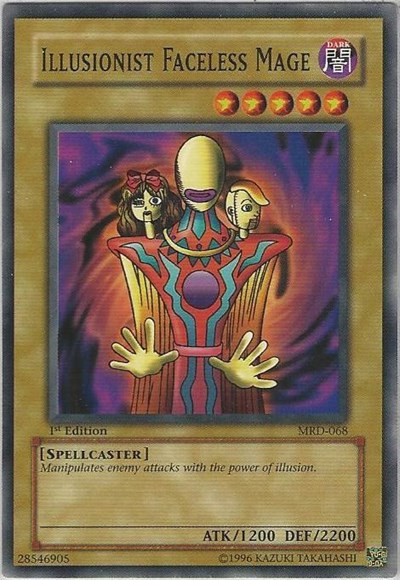Illusionist Faceless Mage