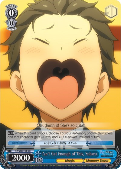 Can't Get Enough of This, Subaru