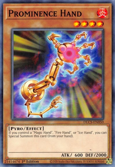 Prominence Hand