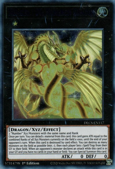 Number 100: Numeron Dragon