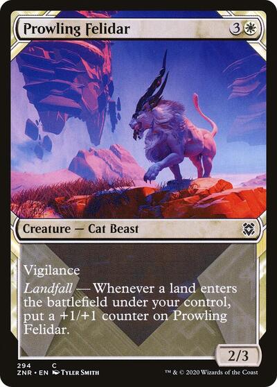 Prowling Felidar (Showcase)