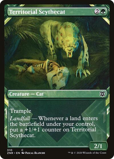 Territorial Scythecat (Showcase)