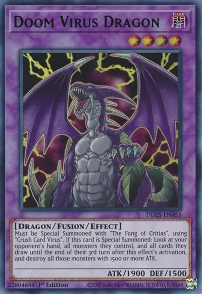 Doom Virus Dragon (Blue)
