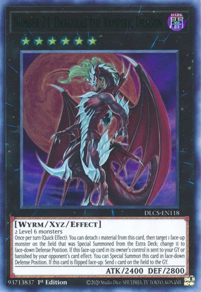 Number 24: Dragulas the Vampiric Dragon (Green)