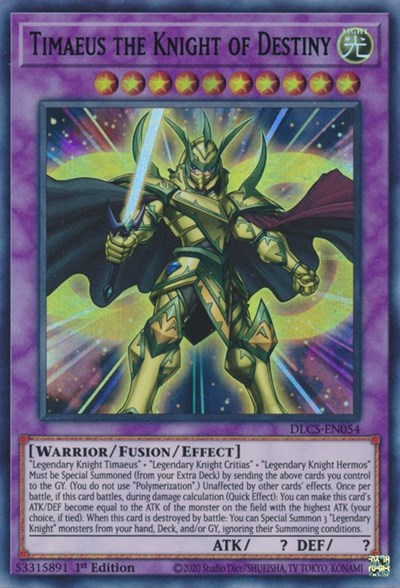 Timaeus the Knight of Destiny (Purple)