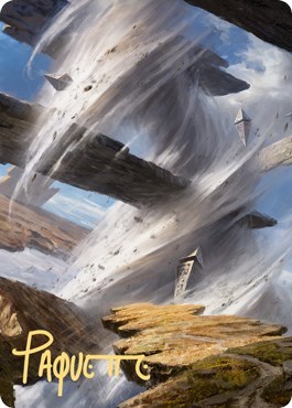 Plains Art Card (8/81) (Gold-Stamped Signature)