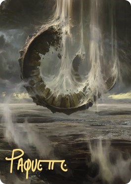 Wasteland Art Card (Gold-Stamped Signature)