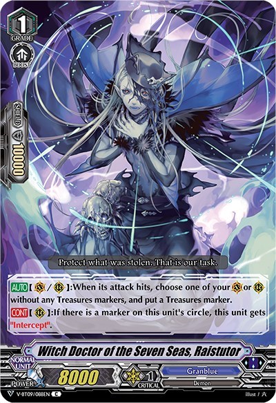 Witch Doctor of the Seven Seas, Raistutor