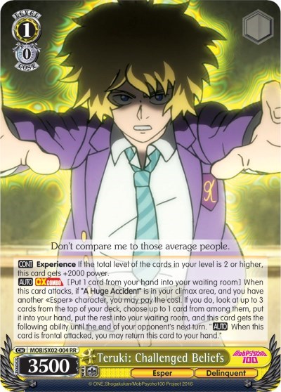 Teruki: Challenged Beliefs