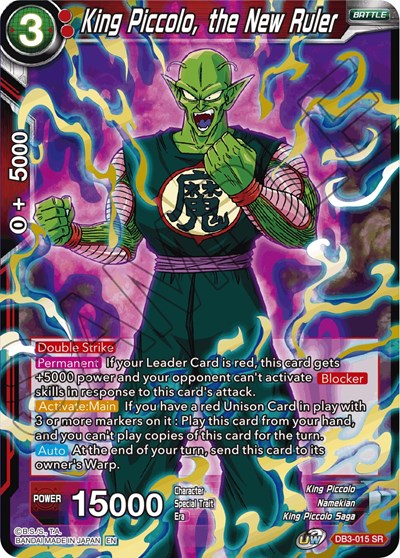 King Piccolo, the New Ruler