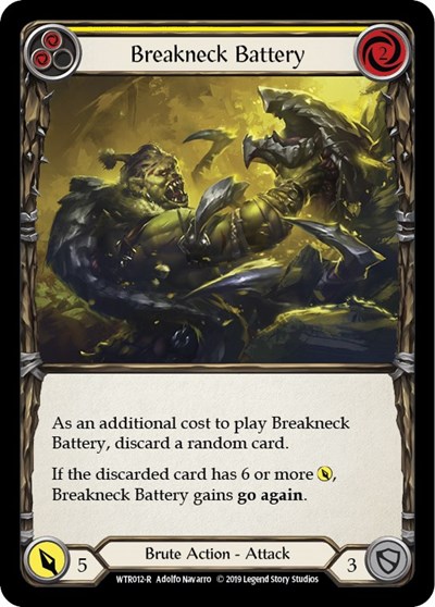 Breakneck Battery (Yellow)