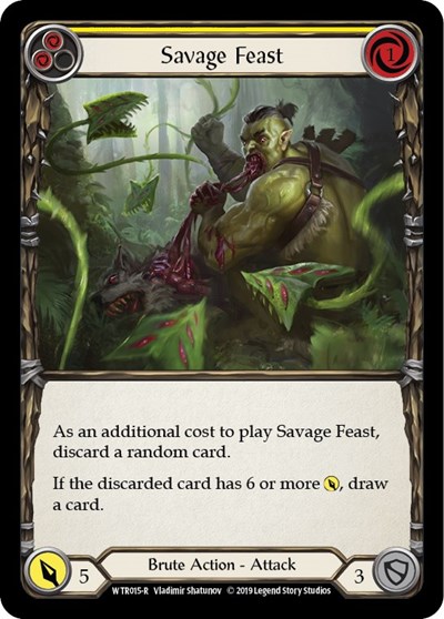 Savage Feast (Yellow)