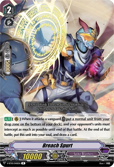 Breach Spurt