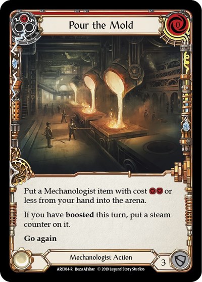 Pour the Mold (Red)