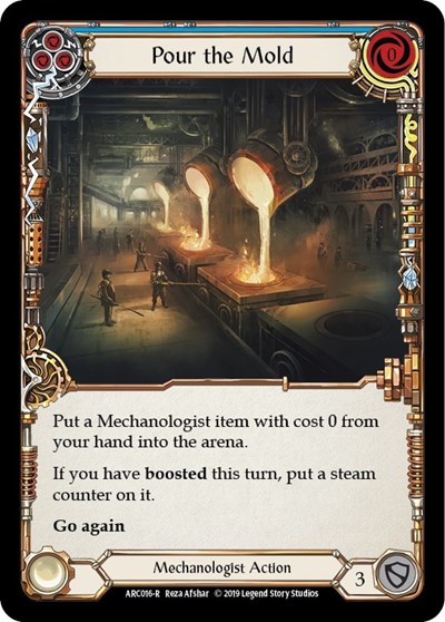 Pour the Mold (Blue)