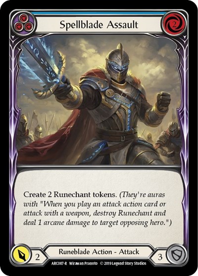 Spellblade Assault (Blue)