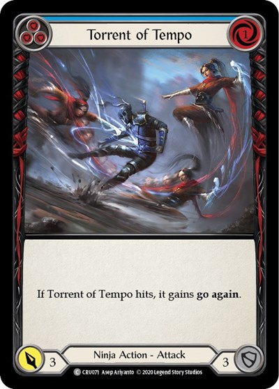 Torrent of Tempo (Blue)