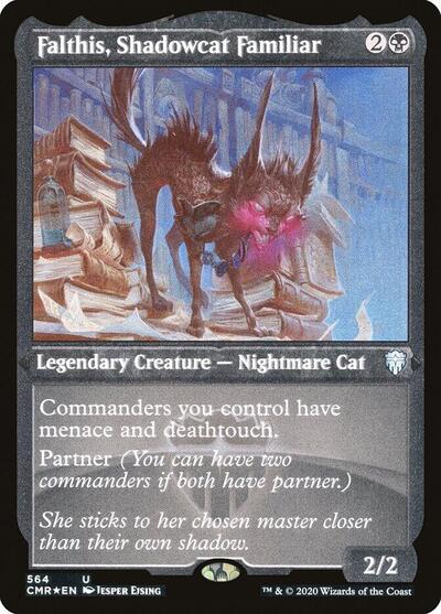 Falthis, Shadowcat Familiar (Foil Etched)