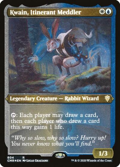Kwain, Itinerant Meddler (Foil Etched)
