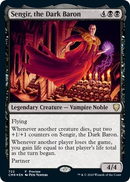 Sengir, the Dark Baron (Alternate Art)