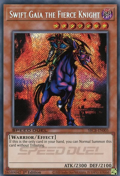 Swift Gaia the Fierce Knight (Secret)