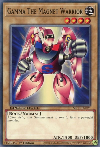 Gamma The Magnet Warrior