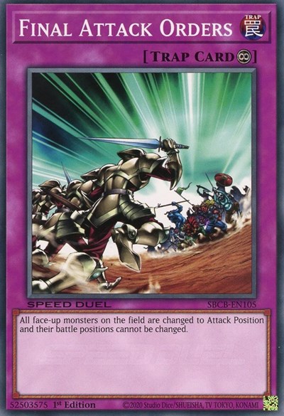 Final Attack Orders