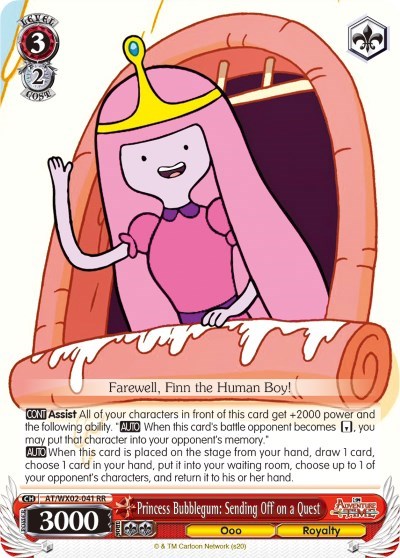Princess Bubblegum: Sending Off on a Quest