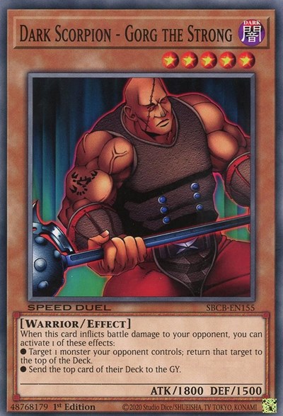 Dark Scorpion - Gorg the Strong