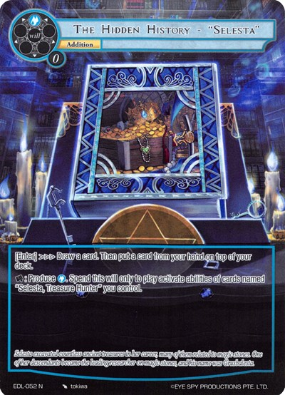 The Hidden History - "Selesta" (Full Art)