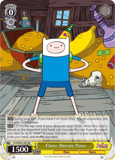 Finn: Heroic Pose