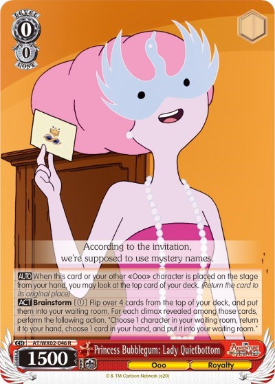 Princess Bubblegum: Lady Quietbottom