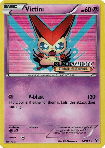 Victini - 43/101 (Prerelease)