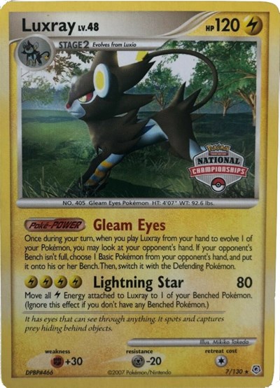Luxray - 7/130 (National Championships)