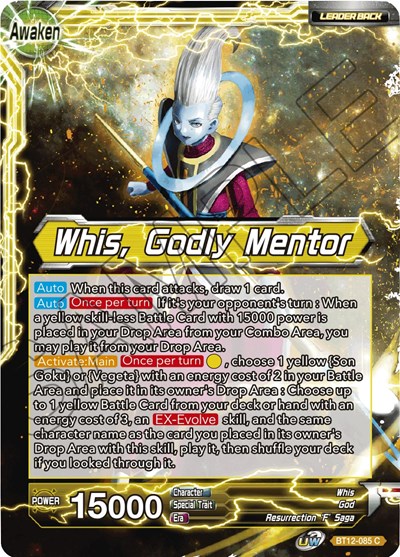 Whis // Whis, Godly Mentor