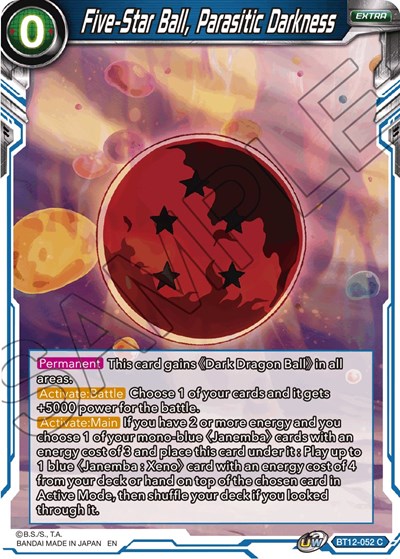 Five-Star Ball, Parasitic Darkness