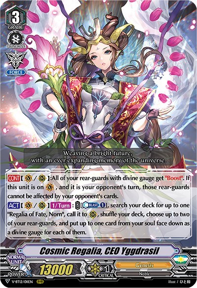 Cosmic Regalia, CEO Yggdrasil